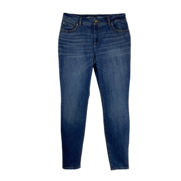 INC International Concepts Skinny Leg Curvy Fit Jeans - Picture 1 of 9